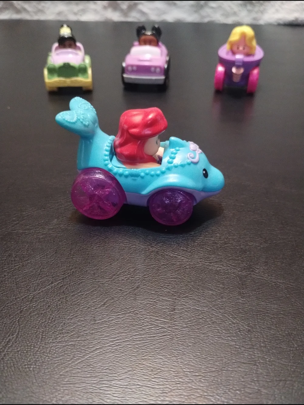 Fisher-Price Little People Disney Princess Toy Cars - Pack of 8